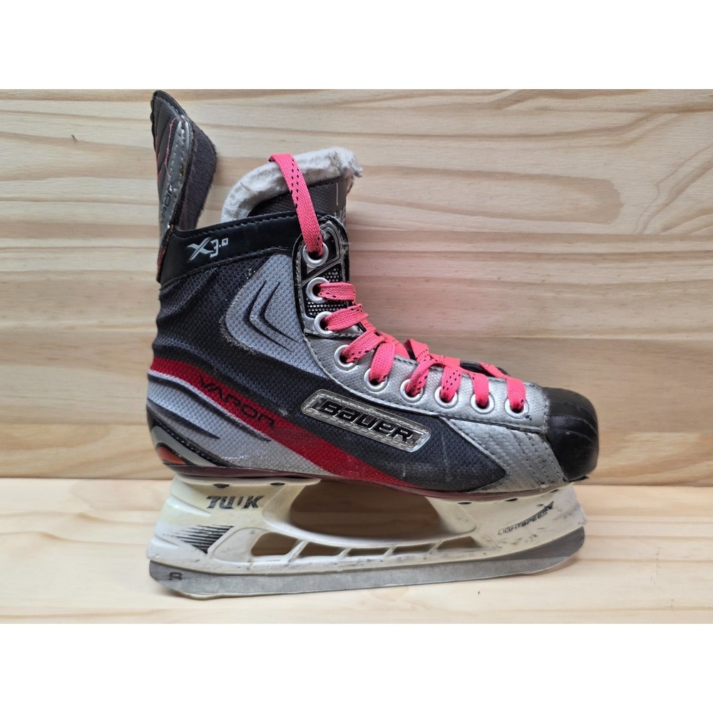 Bauer Vapor X3.0 Ice Hockey Skates Light Speed Youth Size 3.5 - Used‎